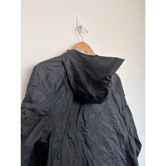 L.L.Bean Women's Trail Model Rain Coat Black Size Small Gorpcore Windbreaker - Picture 5 of 9